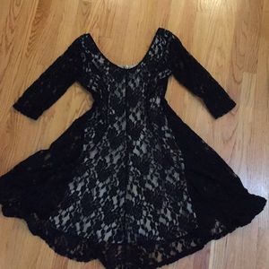 Black Lace Dress